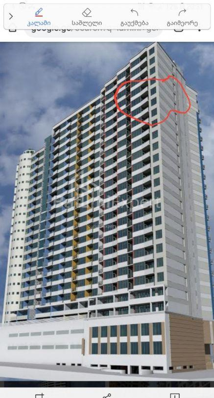 شقة سكنية 98 متر مربع - يوسف كوبالادزه, Batumi, جورجيا