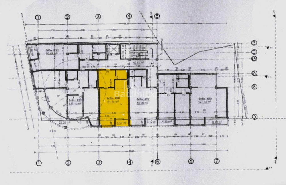 شقة سكنية 62 متر مربع - يوريفسكايا, Batumi, جورجيا