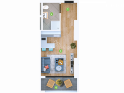 شقة سكنية 1-комн 30.2 m² - شريف خيمشياشفيلي, Batumi