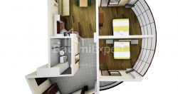 شقة سكنية 84.98 متر مربع - ميزجورتا, تشاكفي, جورجيا