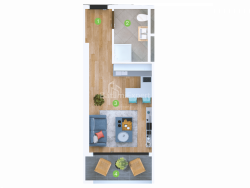 شقة سكنية 1-комн 28.3 m² - شريف خيمشياشفيلي, Batumi
