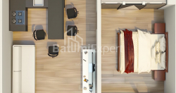 شقة سكنية 55.1 متر مربع - ميزجورتا, Chakvi, جورجيا