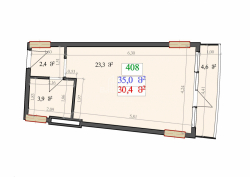 شقة سكنية 1-комн 35 m² - ليش وماريا كاتشينسكي, Batumi