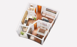 شقة سكنية 2-комн 54 m² - زقاق الأبطال, Batumi