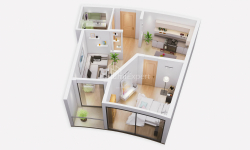 شقة سكنية 1-комн 30.3 m² - زقاق الأبطال, Batumi
