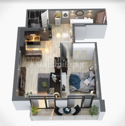 العنصر قيد الإنشاء 2-комн 62.5 m² - ليش وماريا كاتشينسكي, Batumi