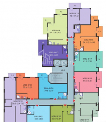شقة سكنية 2-комн 41 m² - يوريفسكايا, Batumi