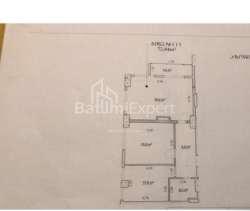 شقة سكنية 3-комн 73 m² - إيفان جافاخيشفيلي, Batumi