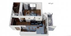 شقة سكنية 2-комн 49 m² - يوريفسكايا, Batumi