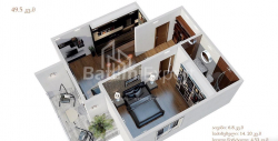 شقة سكنية 2-комн 49 m² - يوريفسكايا, Batumi