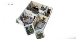 شقة سكنية 3-комн 69 m² - يوريفسكايا, Batumi