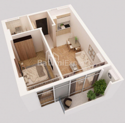 شقة سكنية 1-комн 27 m² - ديفيد أغماشينبلي, Batumi