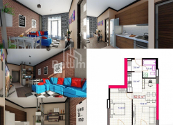 شقة سكنية 1-комн 53 m² - يوريفسكايا, Batumi