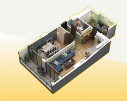 العنصر قيد الإنشاء 3-комн 55.4 m² - خيدرة أباشيدزه, Batumi