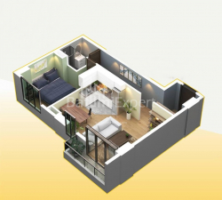 العنصر قيد الإنشاء 2-комн 55.4 m² - خيدرة أباشيدزه, Batumi