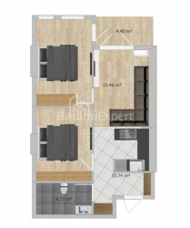 شقة سكنية 3-комн 57 m² - Ekvtime تاكايشفيلي, Batumi