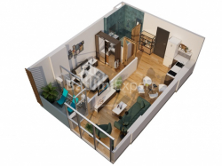 شقة سكنية 2-комн 47 m² - زيولي شارتافا, Batumi